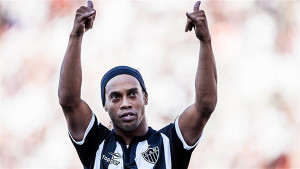 Ronaldinho Gaúcho: "A motivação é fora do normal e estamos muito preparados para este jogo”. Foto: Divulgação