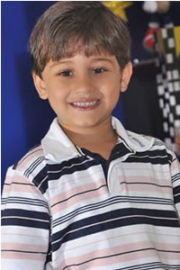 Vitor Hugo Salatiel Alves, aniversariante do dia 3. Filho de Larissa Goulart Salatiel Alves e Thiago Reis Alves 