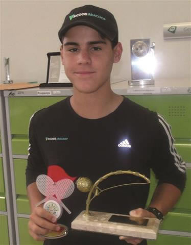 Gustavo Borges Rodrigues da Cunha, campeão internacional de tênis