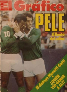 Antes de visita a Uberlândia, Pelé anunciava a sua aposentadoria dos gramados