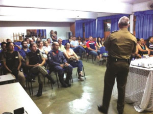 A reunião aconteceu com grande presença da comunidade. Foto: Reprodução/Facebook