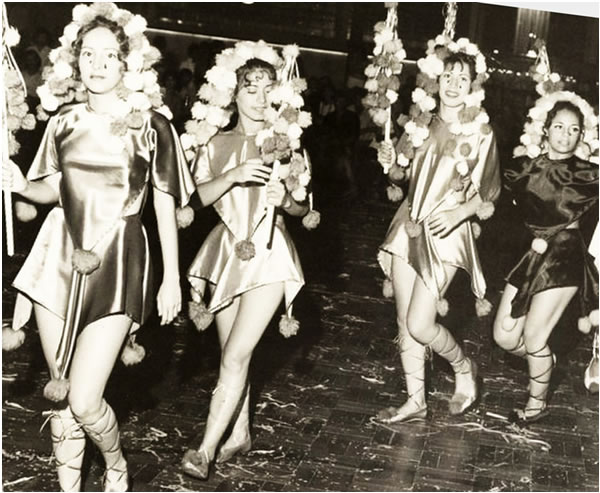Foto do carnaval de Uberabinha/Uberlândia. Fonte: Arquivo Público Municipal