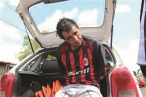 Investigado pelo crime, Marcus Vinícius afirmou que teria roubado o veiculo para trocá-lo por entorpecentes. Foto: Marcos Afonso/Divulgação