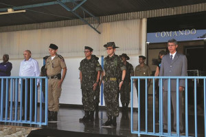 Formatura contou com a presença de autoridades civis e militares. Foto: Divulgação
