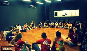 Na primeira edição do FESTA, artistas de Araguari e toda região participaram de oficinas e apresentações teatrais. Foto: Divulgação