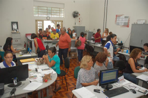 Situação é visualizada nas filas dos serviços municipais. Foto: Divulgação