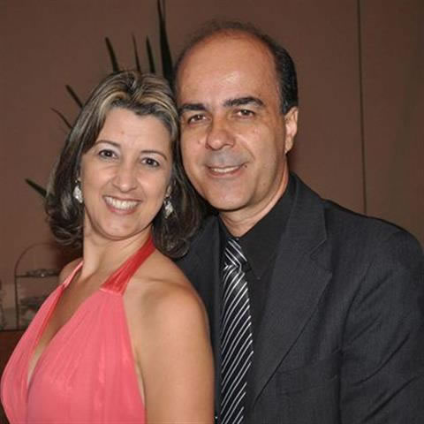 Roberto e sua esposa Fernanda