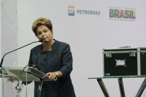 A presidenta Dilma ainda destacou a importância da parceria entre Uberaba e Uberlândia. Foto: Beto Oliveira/SECOM/PMU