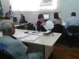 Cinco salas foram disponibilizadas para a realização de audiências nestes três dias de mutirão. Gazeta do Triângulo