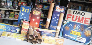 Fogos de artifício estão entre os artefatos mais utilizados em festas juninas e também nos jogos da Copa. Foto: Divulgação