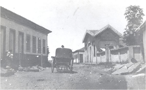 Rua Barão de Camargos, Uberabinha, Final do século XIX. Foto divulgação