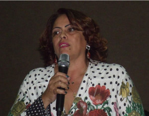 Secretária de Saúde Lucélia Rodrigues fez a abertura, descrevendo a importância de aderir aos eventos de caráter educativo. Foto: Gazeta do Triângulo