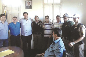 O novo comandante se reuniu com o prefeito Raul Belém e aos secretários municipais. Foto: Divulgação