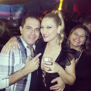 O casal de jornalistas Kelson Venâncio e Rubiatriz Almeida