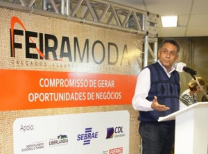 O prefeito Gilmar Machado esteve presente e reafirmou a parceria com o evento. Foto: Nilse Martins/SECOM/PMU