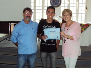 Ao final do curso, participantes receberam certificado durante cerimônia especial. Foto: Divulgação