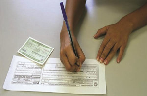 Modelo do formulário de justificativa eleitoral, disponível no site do TRE-MG e em cartórios do estado. Foto: Divulgação