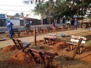 Espaços públicos ganham atrativos para resgatar o convívio dos araguarinos. Foto: Divulgação