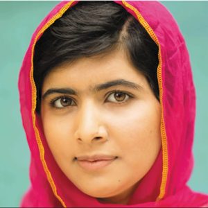 Malala Yousafzay, prêmio Nobel da Paz de 2014. Foto: Divulgação