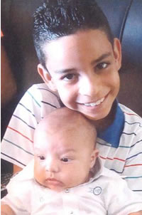 Kauann Rocha Ramos e Henzo Cruz Ramos