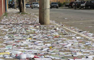 Iniciativa busca coibir o excesso de lixo eleitoral durante a votação. Foto: Divulgação