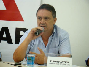 Prefeito de Centralina, presidente da gestão 2015 da Amvap. Foto: Luiz Otávio Petri