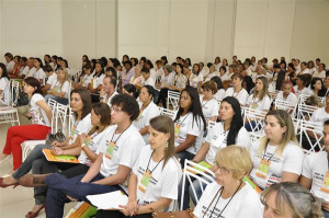 O evento foi aberto aos profissionais de escolas estaduais, da rede de saúde e entidades que trabalham com crianças e adolescentes. Foto: João Aleixo