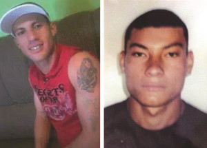 Aos 31 anos, Danilo Francisco de Jesus (à esquerda) foi atingido por quatro tiros de arma de fogo, disparados pelo irmão caçula, Nélio Francisco de Jesus, após discussão