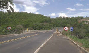 A restrição de tráfego vai perdurar até a conclusão das obras de recuperação. Foto: Divulgação