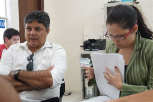 Paulo Braganti e Mariana Queiroz em entrevista à reportagem.Foto: Gazeta do Triângulo