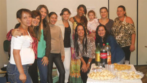 Foram 24 participantes no CRAS IV, entre adolescentes e senhoras. Foto: Divulgação
