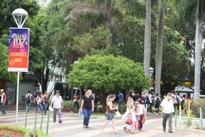 Ao todo, 12 toneladas de equipamentos de iluminação e três milhões de minilâmpadas de LED são utilizados para decorar a cidade. Foto: Ascom/PMU