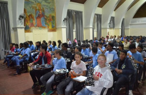 Solenidade marcou último semestre de atividades realizadas pelo PAJEC. Foto: Unipac