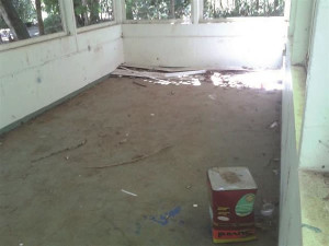 Depredações são constantes em diversas partes da área natural. Foto: Gazeta do Triângulo