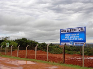  A obra foi iniciada em 2012 e até então não foi concluída. Foto: Ascom