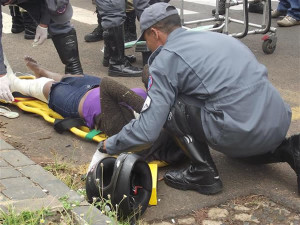 Acidentes com motos deixam vítimas diariamente na cidade. Foto: Gazeta do Triângulo