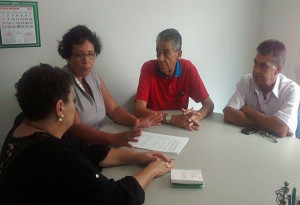 A reunião ocorreu no Sindicato dos Trabalhadores Rurais.Foto: Divulgação