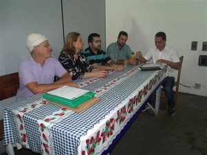 Vereadores durante inspeção na Farmácia Municipal.Foto: Gazeta do Triângulo