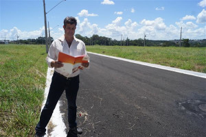 Cerca de 270 proprietários aguardam liberação do loteamento para iniciar construções. Foto: Gazeta do Triângulo
