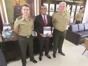 Coronel Ivan, Capitão Edmar e Tenente Coronel Bernardes. Foto: Gazeta do Triângulo