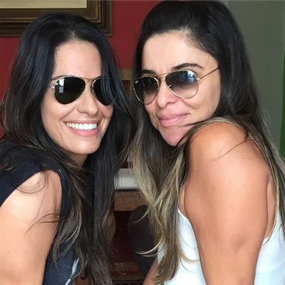 Cinthya Flores e Alessandra Medeiros