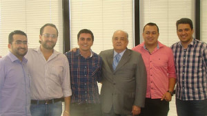 Além dos vereadores, o deputado estadual Gustavo Santana também participou da reunião. Foto: Divulgação