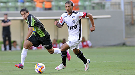 Último jogo de Pierre pelo Atlético foi pelo Mineiro, em clássico contra o América
