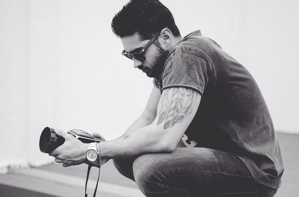 O fotógrafo Pedro Fonseca