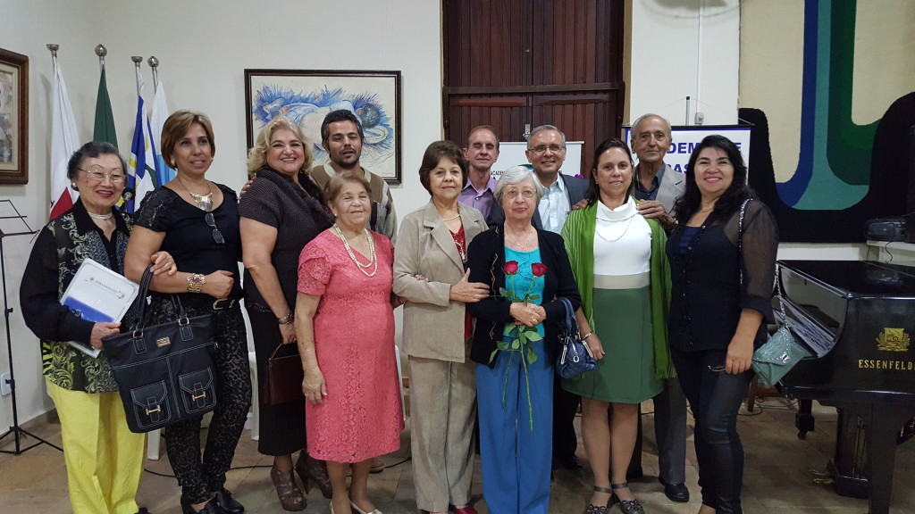 Membros da Academia de Letras durante Sarau; evento pode fazer parte do calendário de eventos da instituição