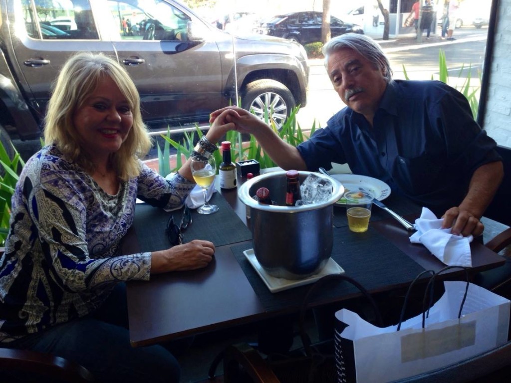 Carmen Aguiar Tavares e Orlando Spotto no Barolo