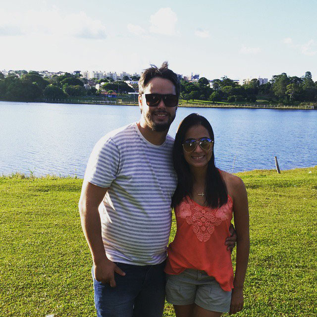 Caio é casado com nossa amiga Patrícia Fernandes Monteiro