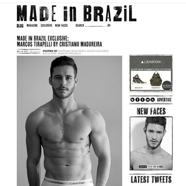 Tirapelli se destacou na última semana em um dos blogs mais conceituados do mundo da moda, o Made in Brazil. #DestaqueAcessoRestrito 