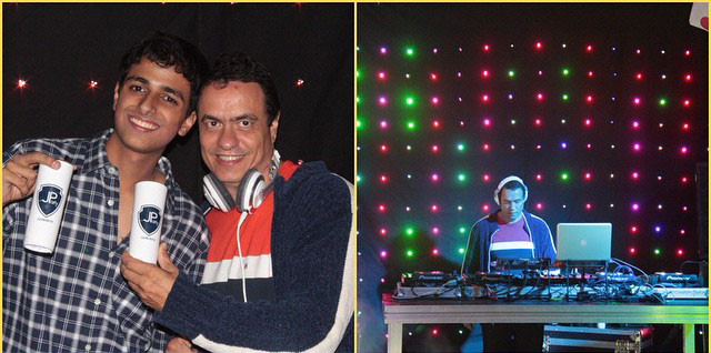 Muito animação com as músicas e iluminação de Doctor DJ #JParty