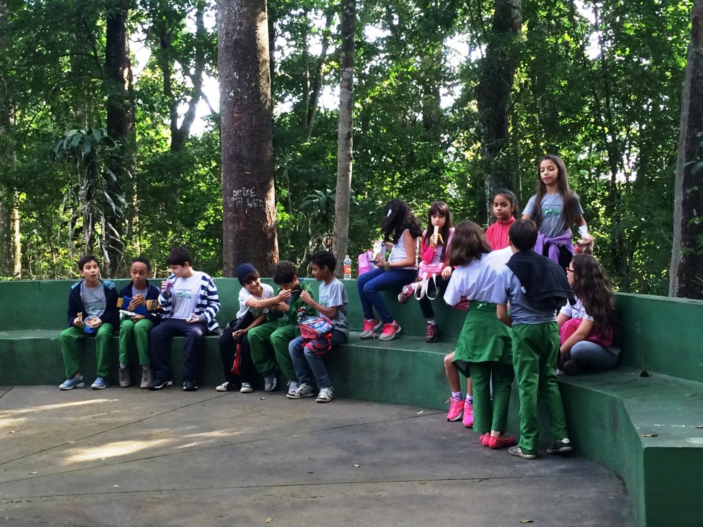 Equipe da Sala Verde do Bosque John Kennedy realiza atividades de educação ambiental